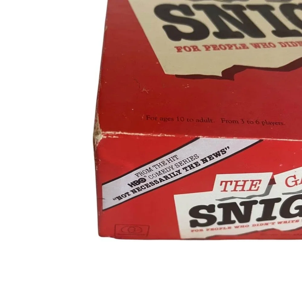 The Game of Sniglets HBO Comedy Series Not Necessarily The News 1990 COMPLETE